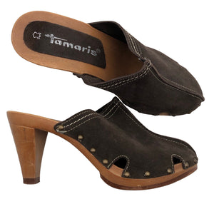 Unisex Tamaris - Lahtise kannaga jalanõud, suurus 40 - Pruun (1)