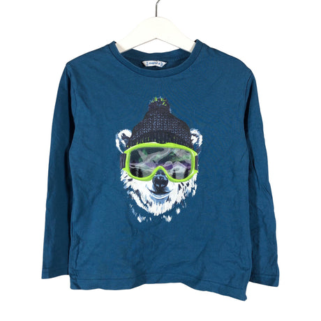 Unisex Mayoral - Trikotaažist pluus, suurus 104 - 110 - Sinine ()