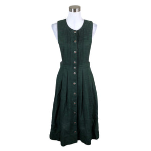 Unisex Salzburger Dirndl Look - Mitteveniv kleit, suurus 38 - Roheline (1)