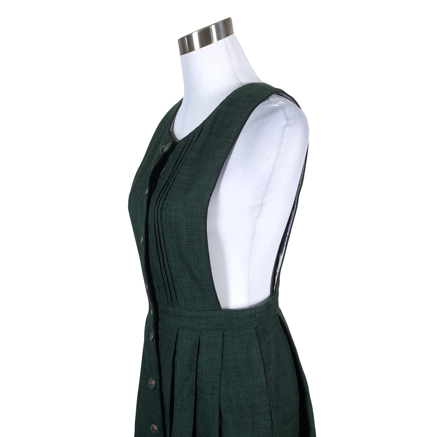 Unisex Salzburger Dirndl Look - Mitteveniv kleit, suurus 38 - Roheline (2)