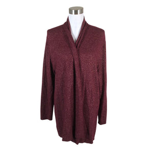 Unisex Nanso - Kardigan, suurus 44 - Veinipunane (1)