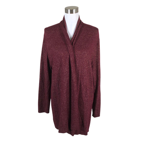 Unisex Nanso - Kardigan, suurus 44 - Veinipunane ()