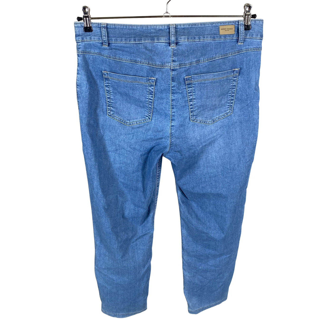 Unisex Gerry Weber - Teksast poolpikad püksid, suurus 42 - Sinine (2)
