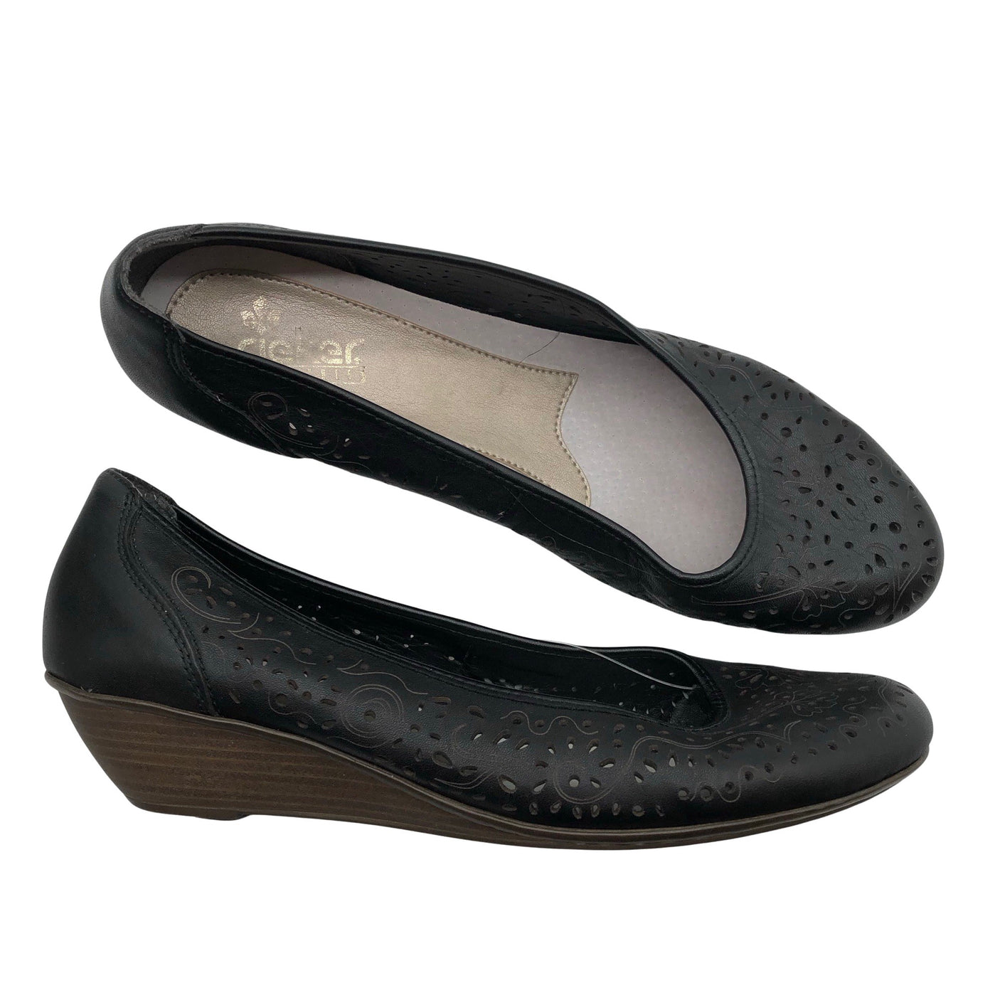 Unisex Rieker - Kontsakingad, suurus 42 - Must (1)