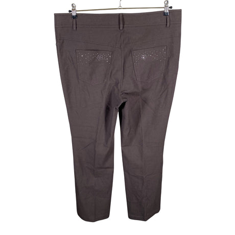 Unisex Gerry Weber - Mittevenivad püksid, suurus 46 - Pruun (2)