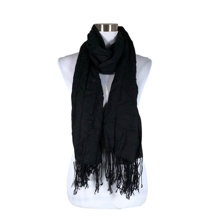 Unisex Global - Õhuke sall, suurus Midi - Must ()