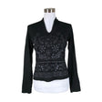 Unisex More&More - Trikotaažist pluus, suurus 38 - Must ()