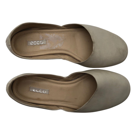 Unisex Ecco - Baleriinad, suurus 39 - Looduslik valge ()