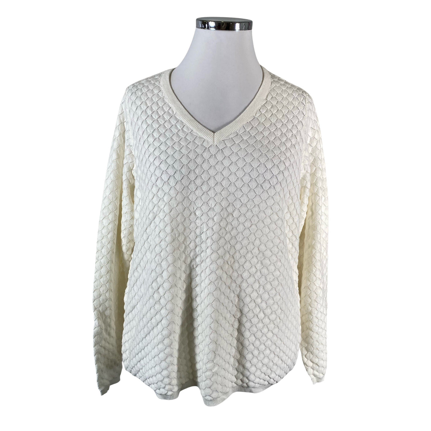 Unisex Zizzi - Kampsun, suurus 42 - Valge (1)