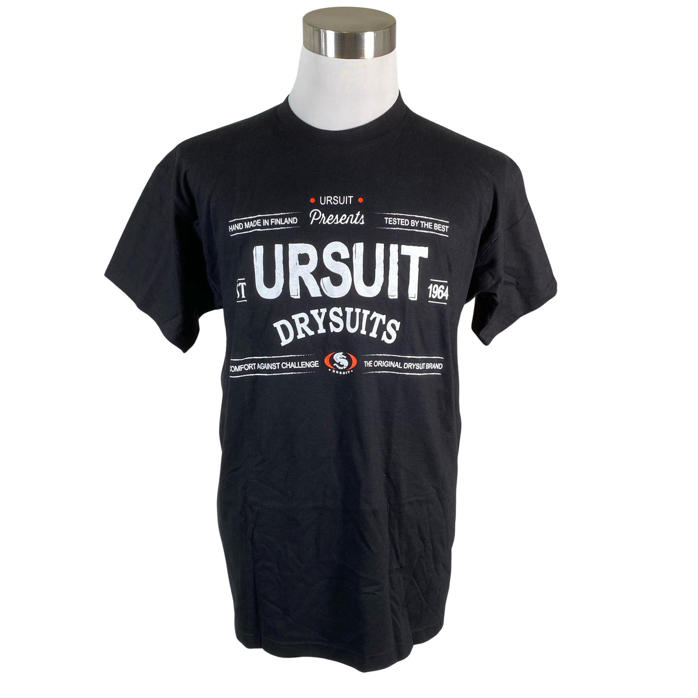 Unisex Ursuit - T-särk, suurus L - Must (1)