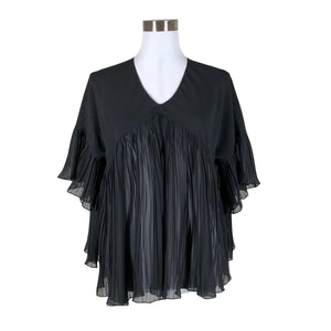 Unisex Ca'Shott - Lühikeste käistega pluus, suurus 40 - Must (1)
