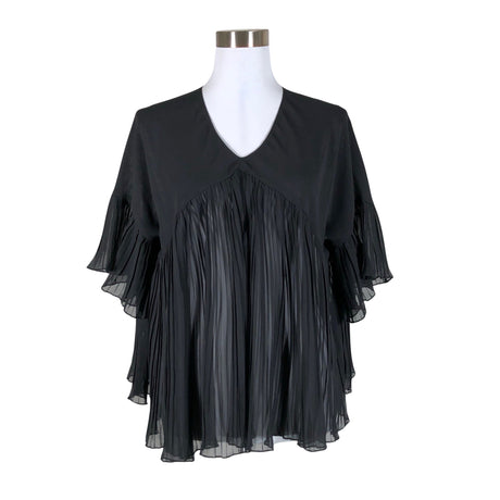 Unisex Ca'Shott - Lühikeste käistega pluus, suurus 40 - Must ()