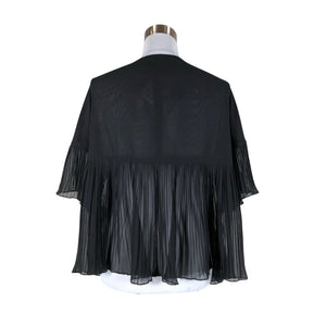Unisex Ca'Shott - Lühikeste käistega pluus, suurus 40 - Must (2)