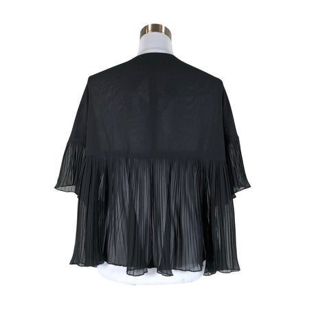 Unisex Ca'Shott - Lühikeste käistega pluus, suurus 40 - Must (2)