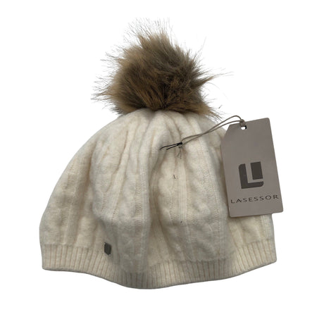 Unisex Lasessor - Talvemüts, suurus 52 - 54 cm - Looduslik valge ()