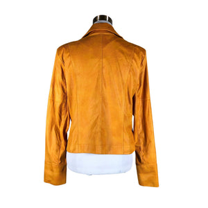 Unisex Joseph Ribkoff - Nahktagi, suurus 40 - Oranž (2)