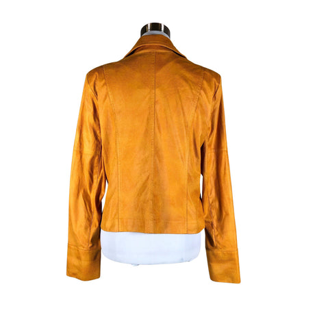 Unisex Joseph Ribkoff - Nahktagi, suurus 40 - Oranž (2)
