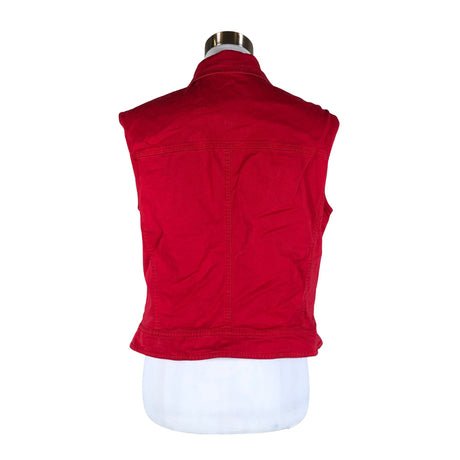 Unisex Ril's - Teksavest, suurus 40 - Punane (2)