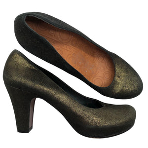 Unisex Chie Mihara - Kontsakingad, suurus 40 - Kuld (1)