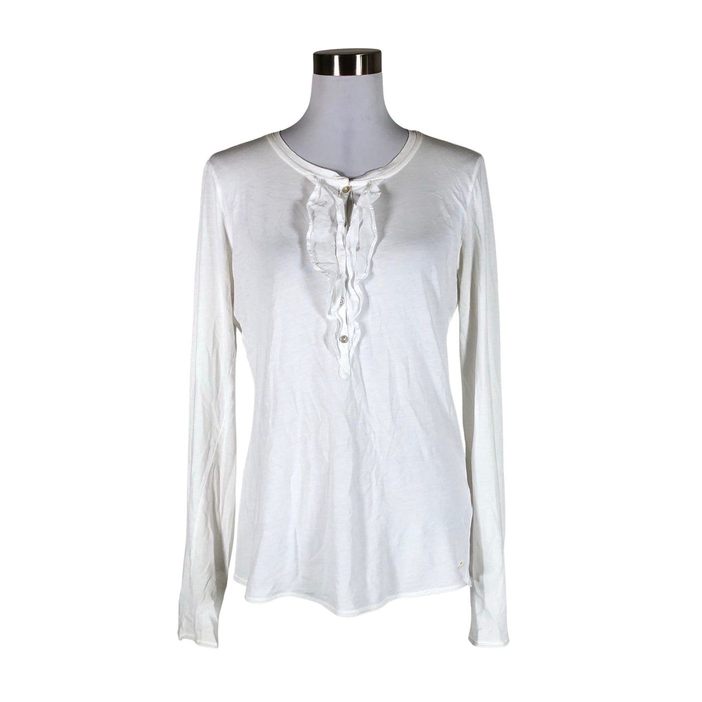 Unisex Marc O'Polo - Trikotaažist pluus, suurus 38 - Valge (1)