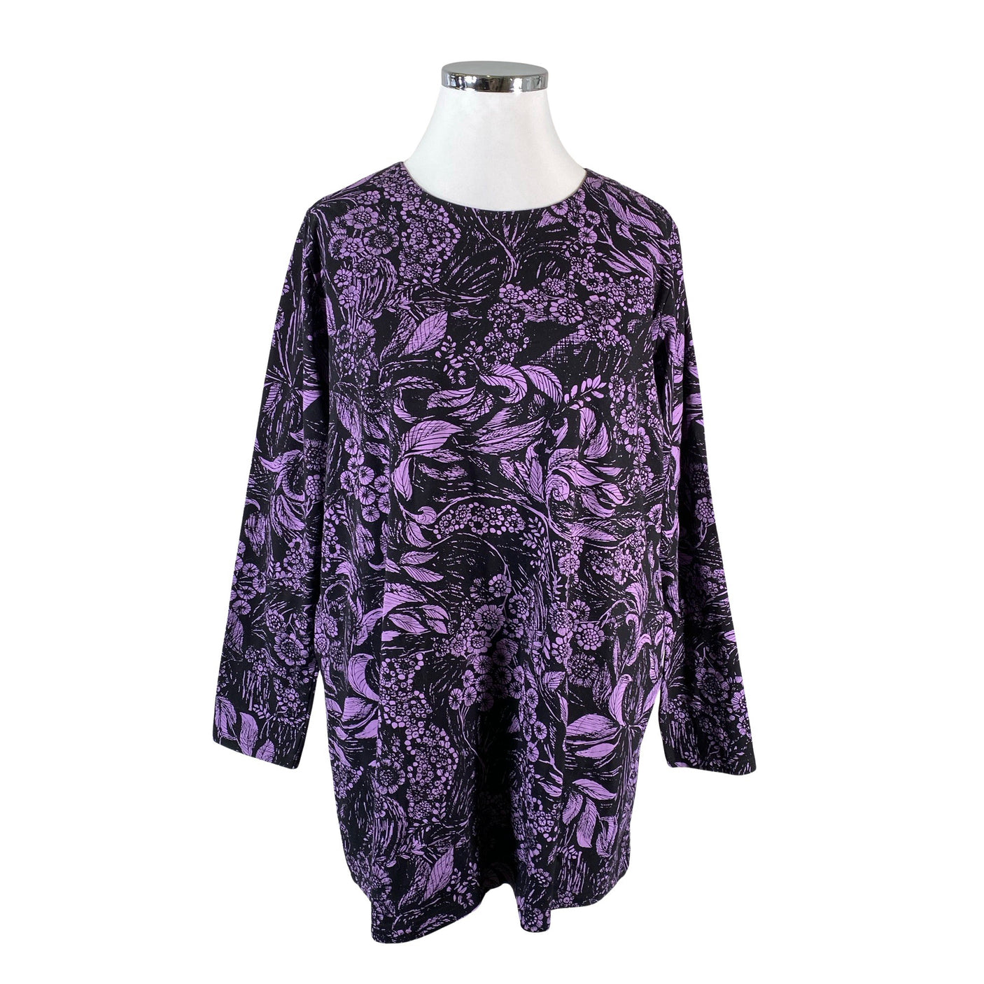 Unisex Nanso - Trikotaažist tuunika, suurus 46 - Must (1)