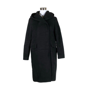 Unisex Cinzia Rocca - Villane mantel, suurus 36 - Must (1)