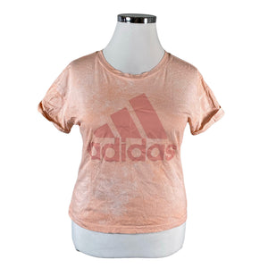 Unisex Adidas - T-särk, suurus 42 - Heleroosa (1)