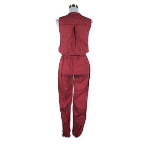 Unisex Cecil - Pükskostüüm, suurus 36 - Punane (2)