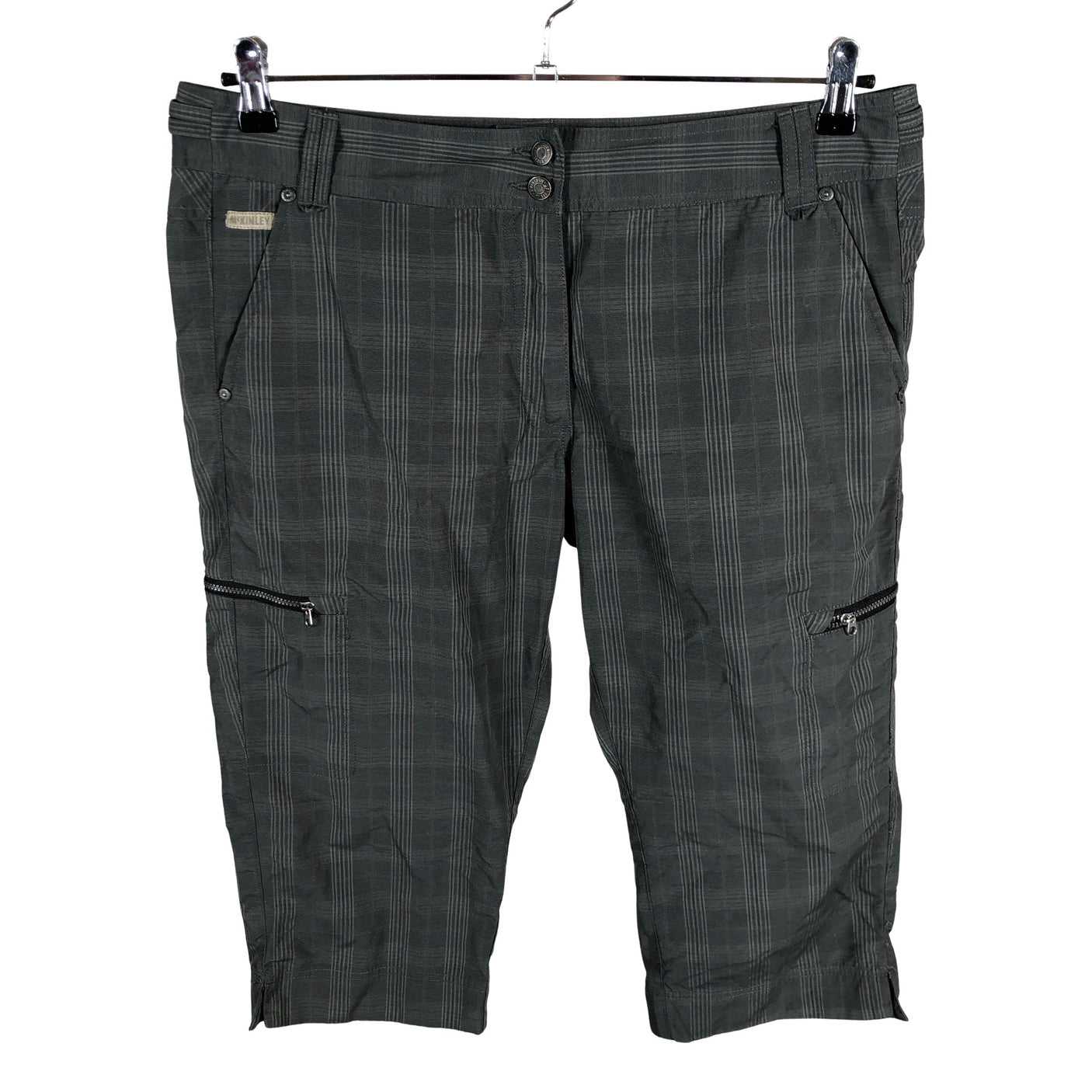 Unisex McKinley - Mittevenivad poolpikad püksid, suurus 42 - Hall (1)