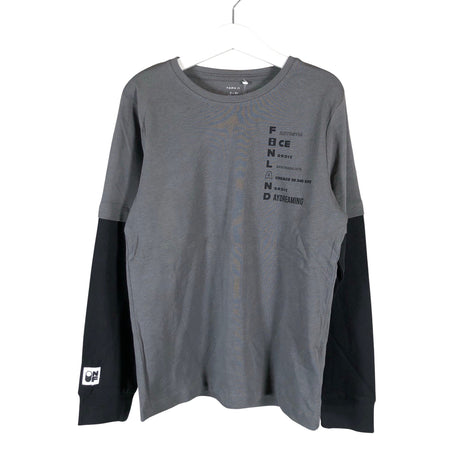Unisex Name It - Trikotaažist pluus, suurus 134 - 140 - Hall ()