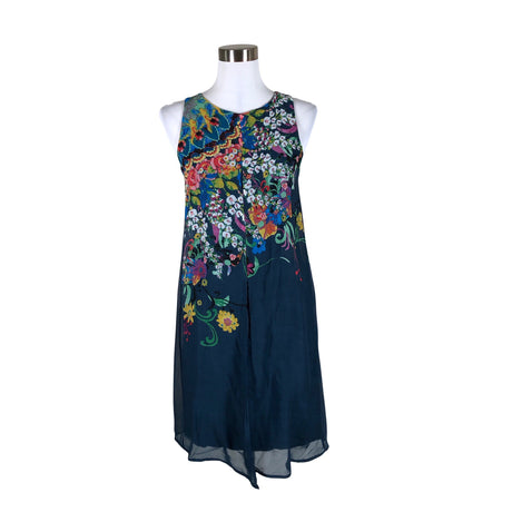 Unisex Desigual - Trikotaažist kleit, suurus 36 - Sinine ()