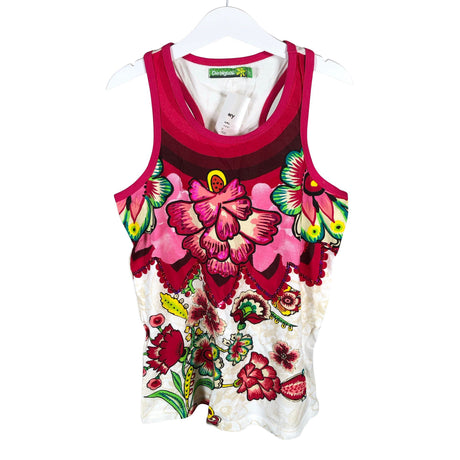 Unisex Desigual - Trikotaažist topp, suurus 146 - 152 - Beige ()