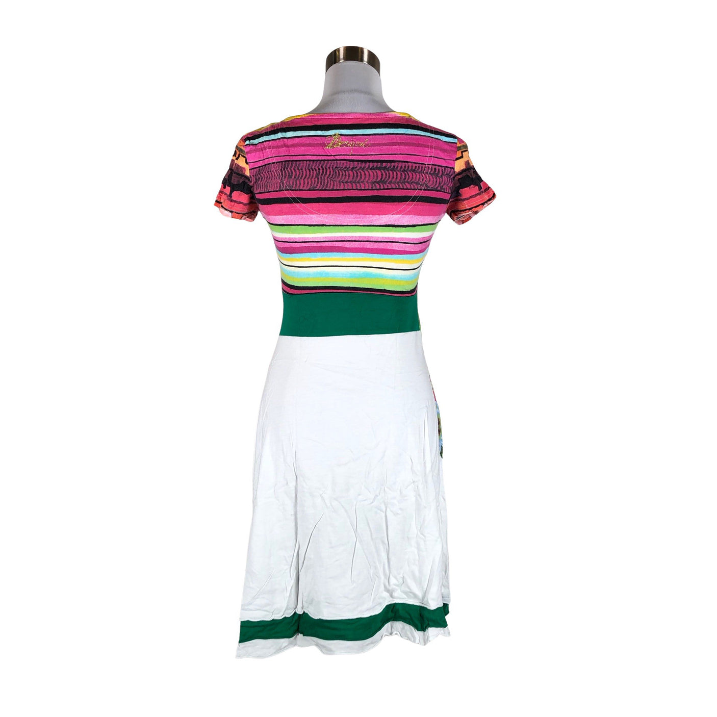 Unisex Desigual - Trikotaažist kleit, suurus 36 - Roosa (2)