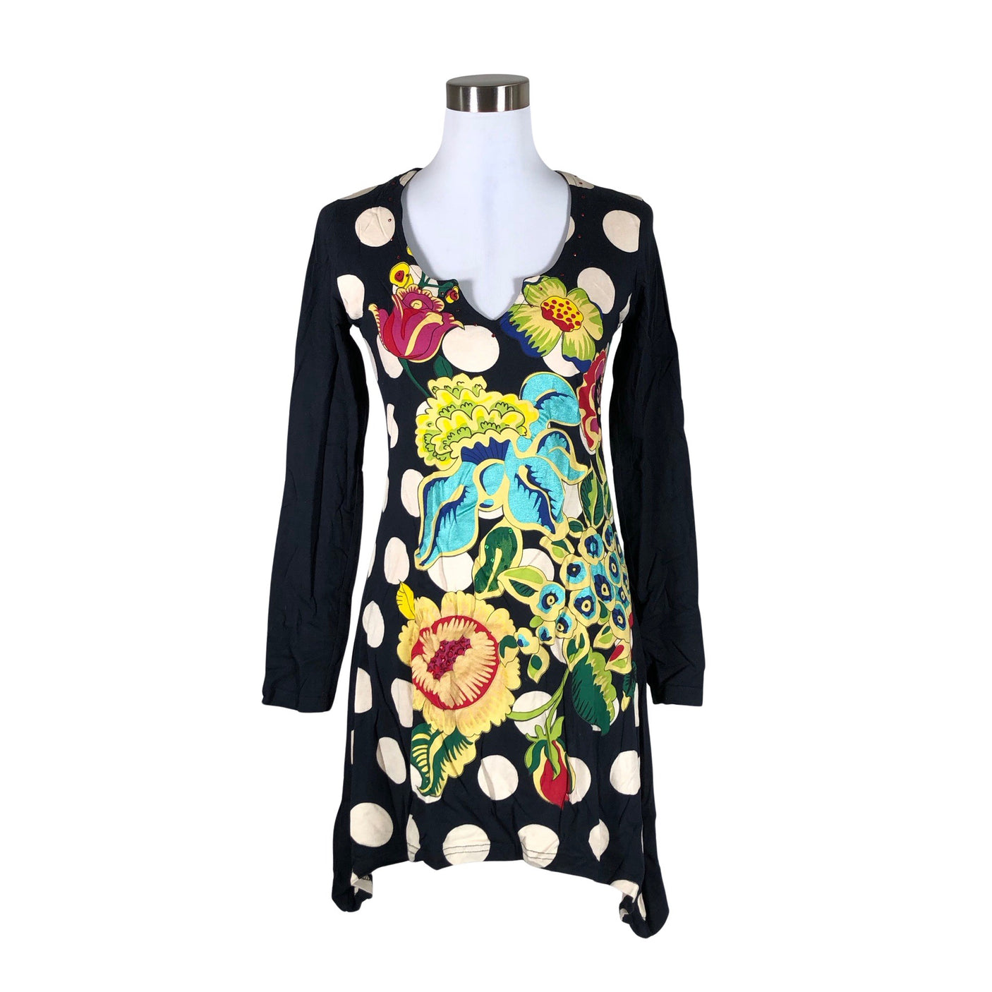 Unisex Desigual - Trikotaažist kleit, suurus 36 - Sinine (1)