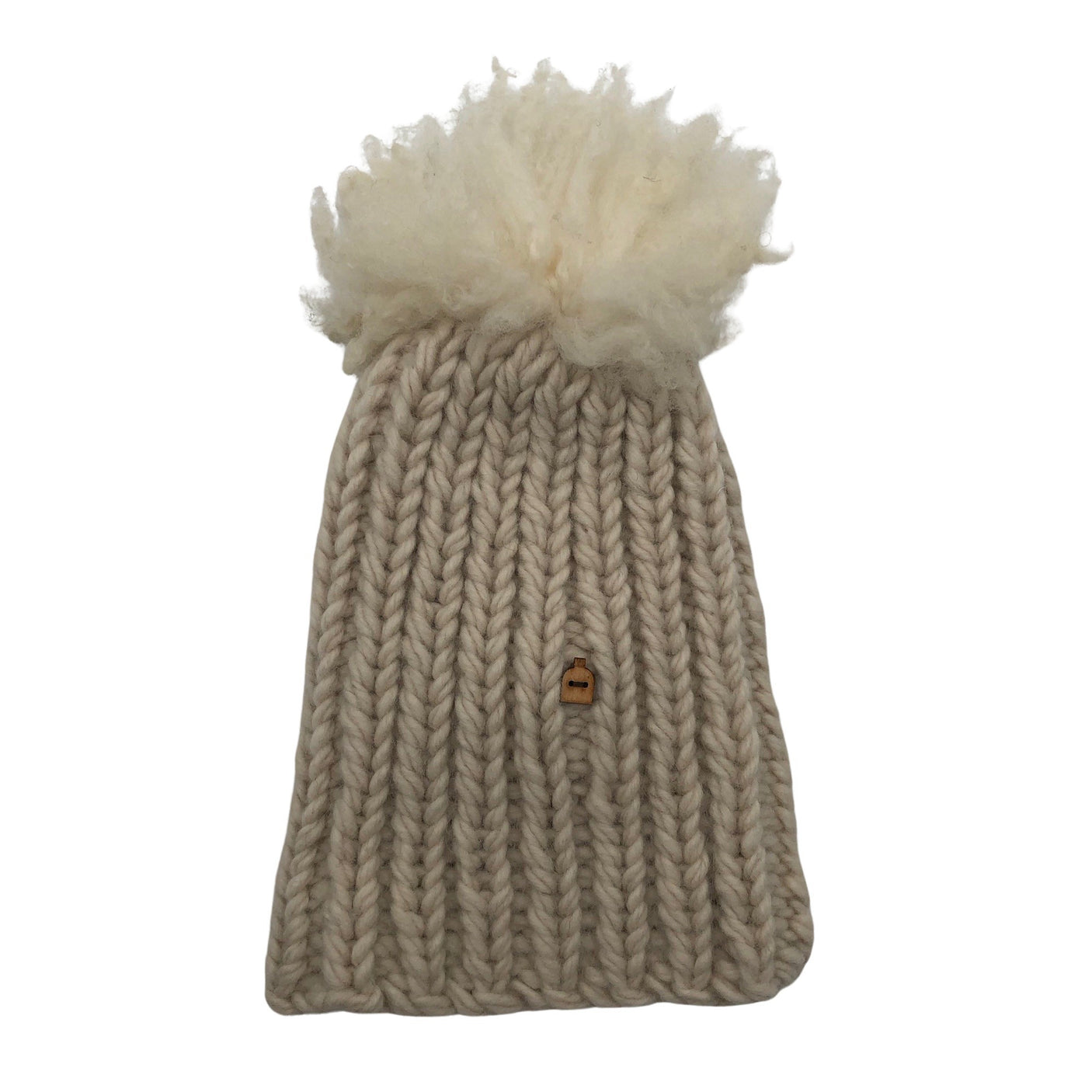 Unisex Myssyfarmi - Talvemüts, suurus 52 - 54 cm - Beige (1)