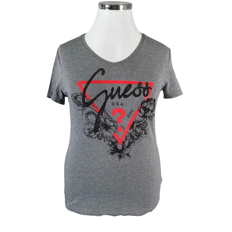 Unisex Guess - T-särk, suurus 42 - Hall ()