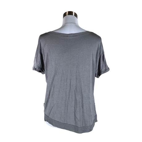 Unisex Saint Tropez - Lühikeste käistega pluus, suurus 36 - Hall (2)