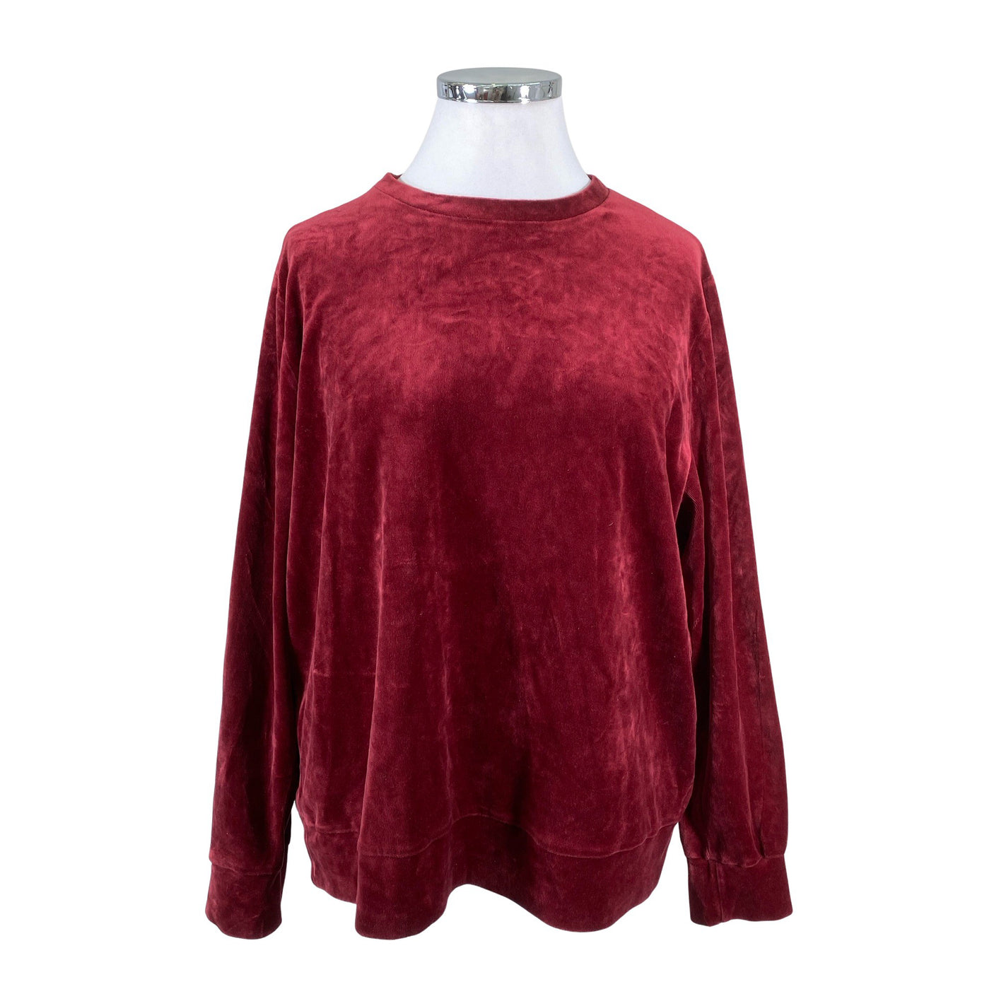 Unisex Nanso - Dressikangast pluus, suurus 44 - Veinipunane (1)