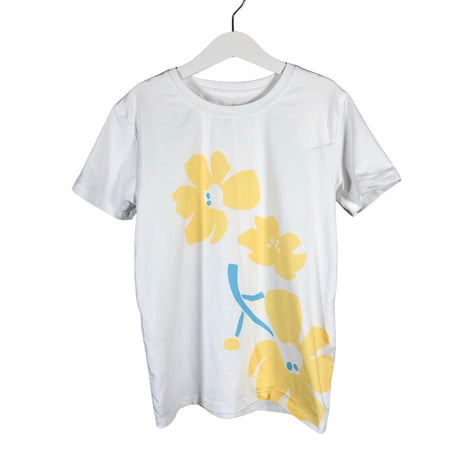 Unisex Reima - Spordisärk, lühikesed käised, suurus 128 - 134 - Valge ()