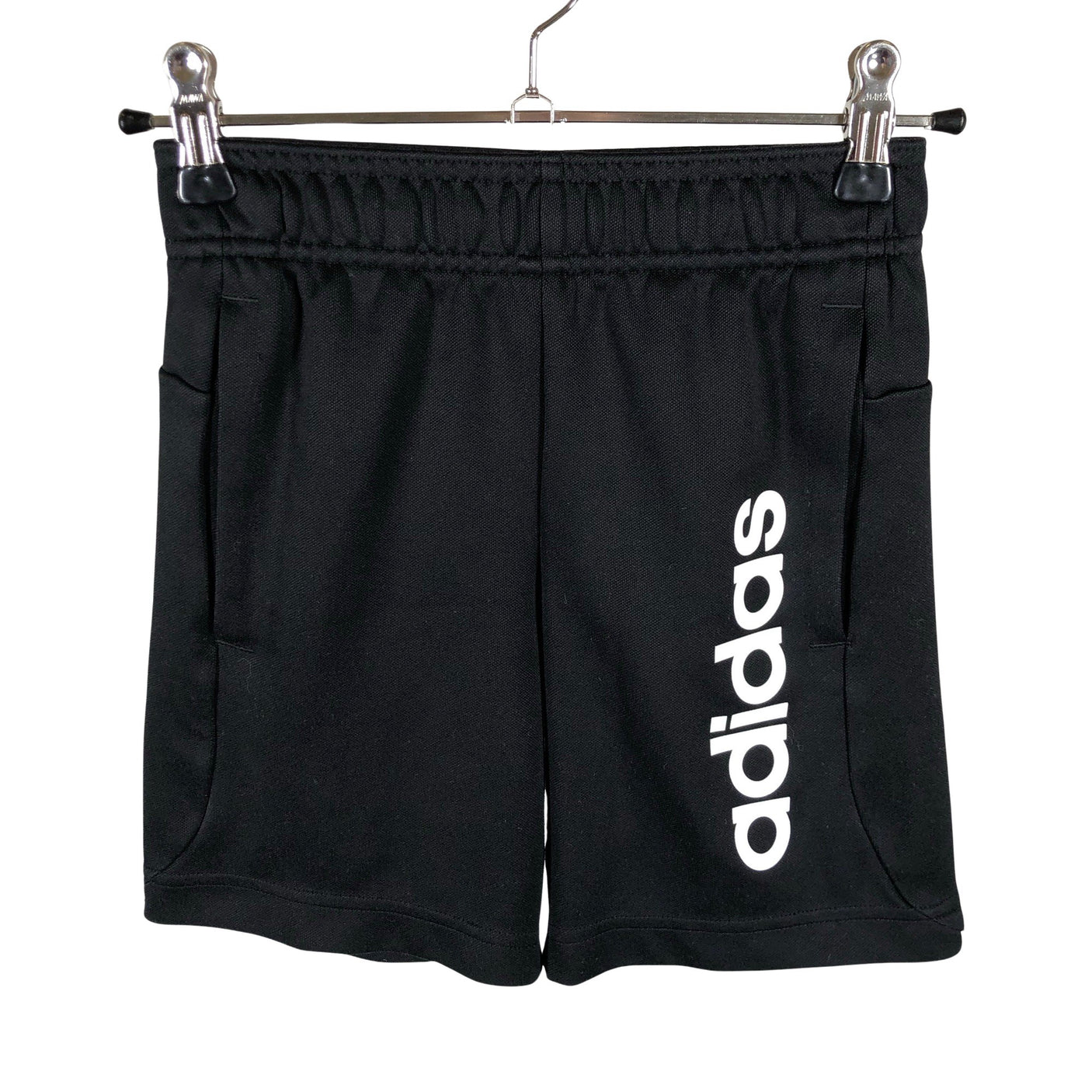 Unisex Adidas - Lühikesed spordipüksid, suurus 122 - 128 - Must (1)