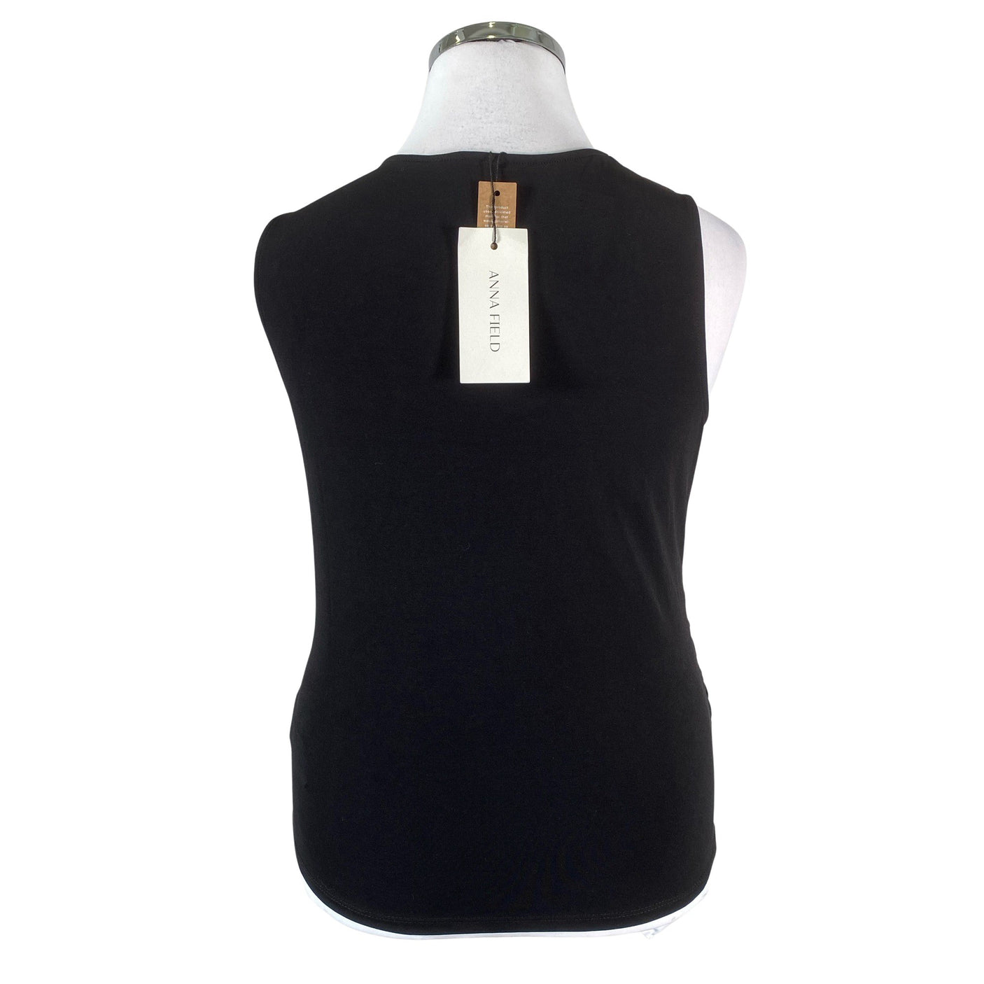 Unisex Anna Field - Trikotaažist topp, suurus 42 - Must (2)
