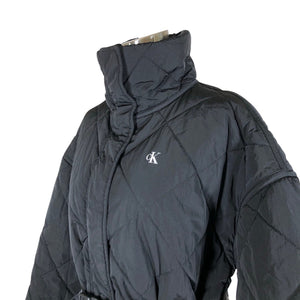 Unisex Calvin Klein - Õhem talvejope, suurus 38 - Must (3)
