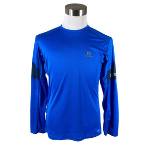 Unisex Salomon - Spordisärk, pikad käised, suurus M - Sinine (1)