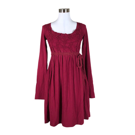 Unisex Twinset - Trikotaažist kleit, suurus 38 - Veinipunane ()