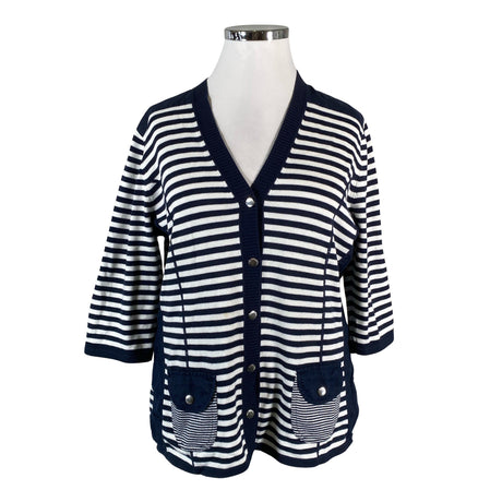 Unisex Via Appia - Kardigan, suurus 46 - Sinine ()