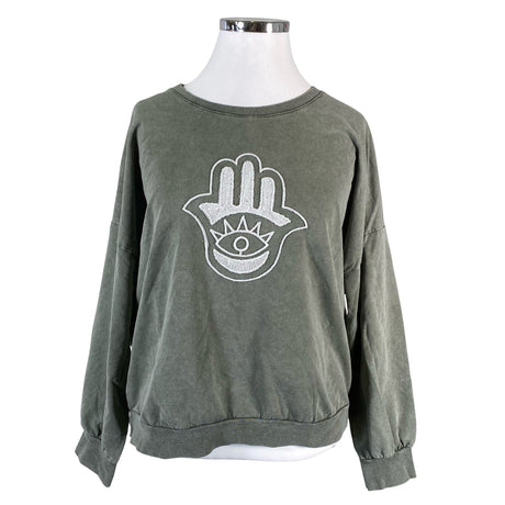 Unisex Bohemiana - Dressikangast pluus, suurus 42 - Roheline ()