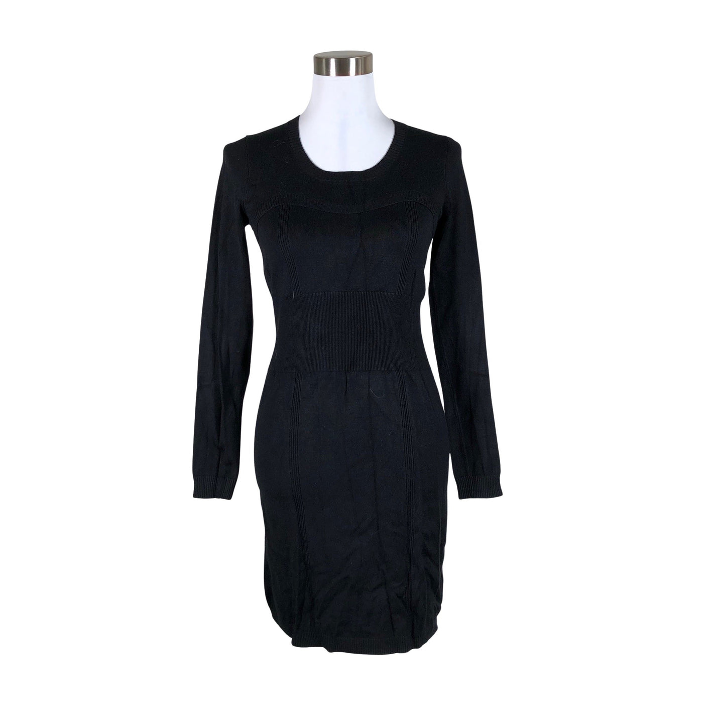 Unisex InWear - Kootud kleit, suurus 34 - Must (1)