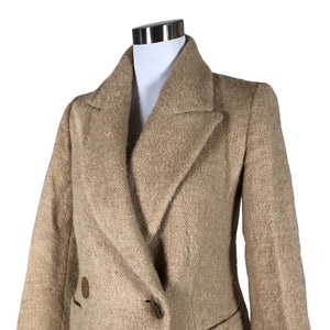 Unisex Massimo Dutti - Villane mantel, suurus 34 - Pruun (3)