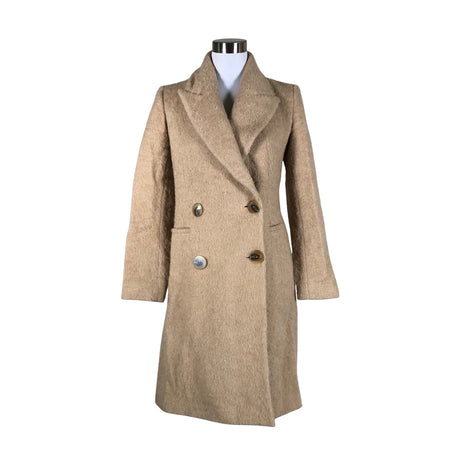 Unisex Massimo Dutti - Villane mantel, suurus 34 - Pruun ()