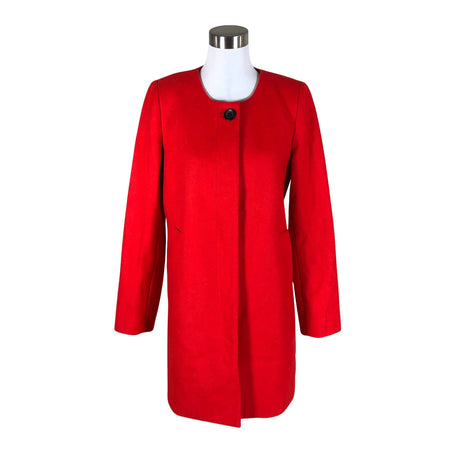 Unisex Beaumont - Villane mantel, suurus 36 - Punane ()